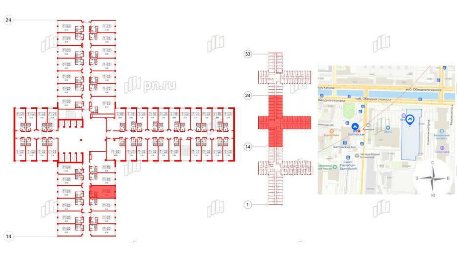 Апартаменты в ЖК Апарт-отель Well , студия, 26.97 м², 9 этаж